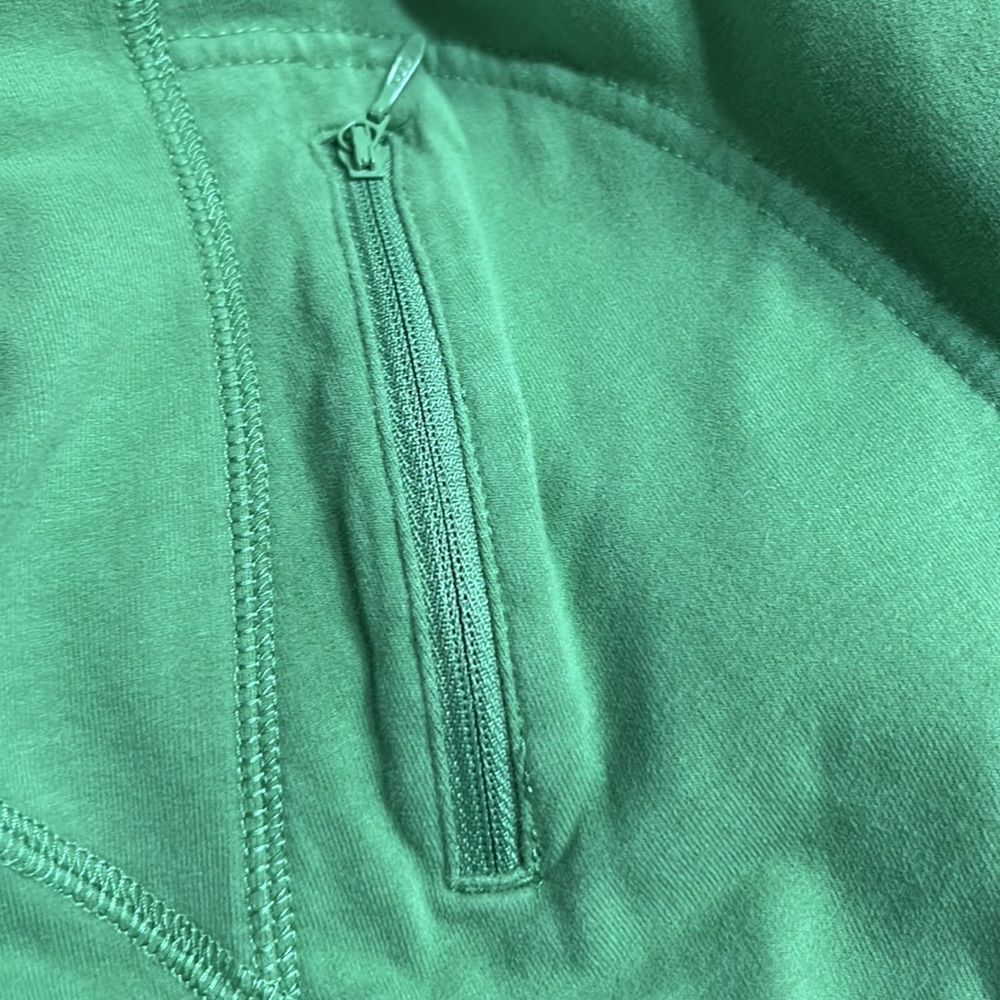 Guide Series Moss Green Lightweight Hoodie Thumbholes Sz Medium EUC - Picture 6 of 10